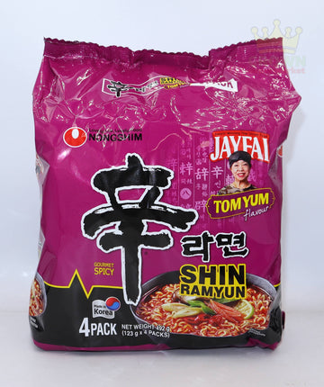 Nongshim Shin Ramyun Jay Fai Tom Yum 4x123g