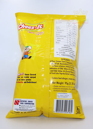 Nutri Snack Cheez-It Cheese Flavored Crackers 95g - Crown Supermarket