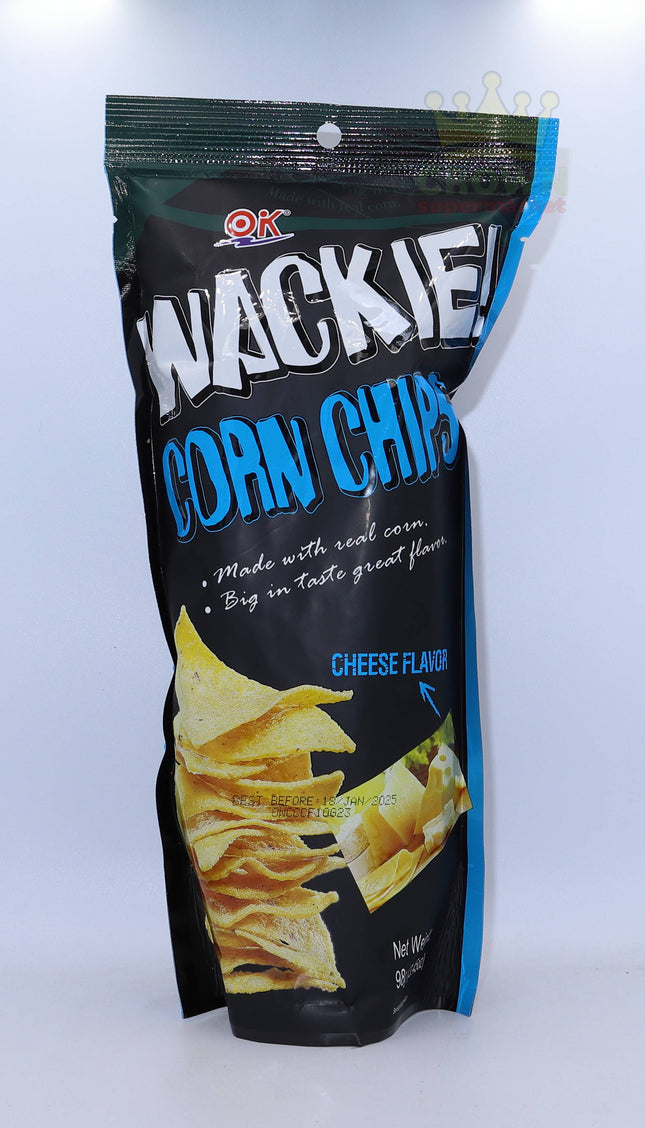 OK Wackie! Corn Chips Cheese Flavor 98g