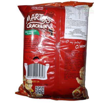 Oishi Marty's Crackling Spicy Vinegar 90g - Crown Supermarket