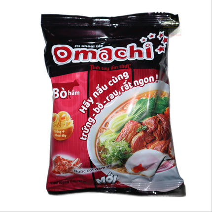 Omachi Mi Khoai Tay (Potato Noodle) Beef Flavor 81g - Crown Supermarket
