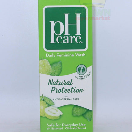 PH Care Natural Protection Feminine Wash 150ml - Crown Supermarket