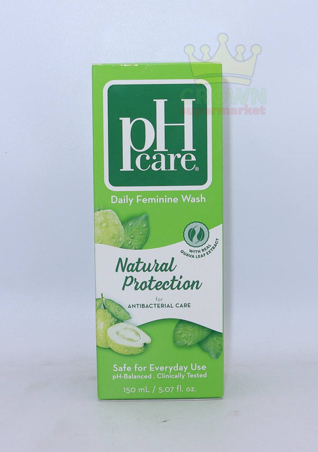 PH Care Natural Protection Feminine Wash 150ml - Crown Supermarket