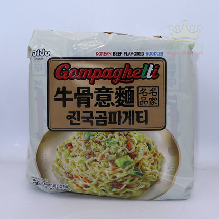 Paldo Gompaghetti Beef Flavor 4x110g - Crown Supermarket