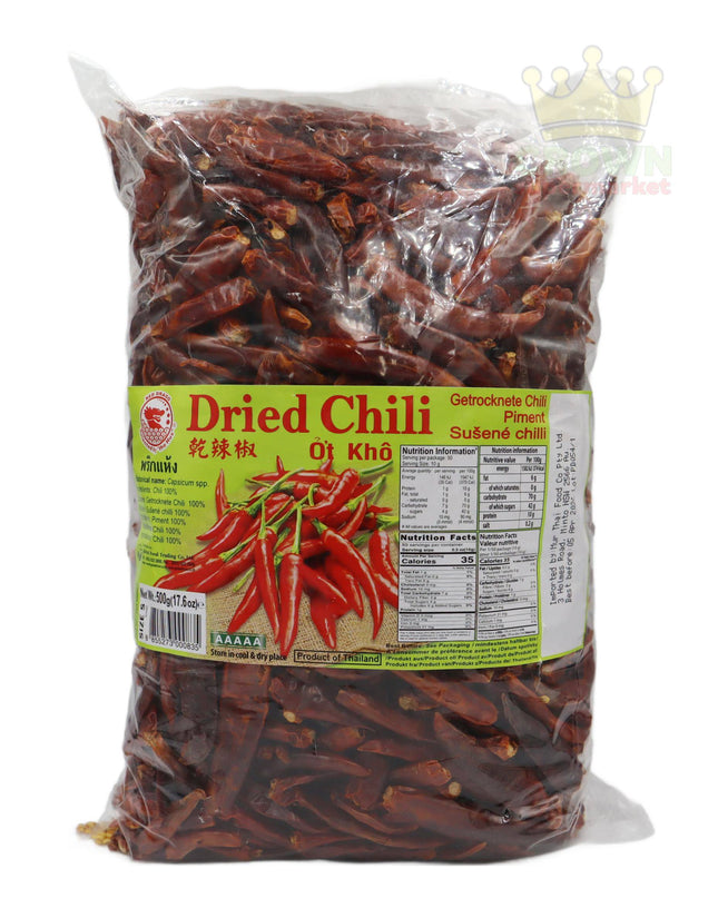 Red Dragon Dried Chilli (S) 500g