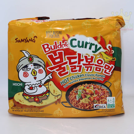 Samyang Buldak Hot Chicken Curry Flavor Ramen 5x140g