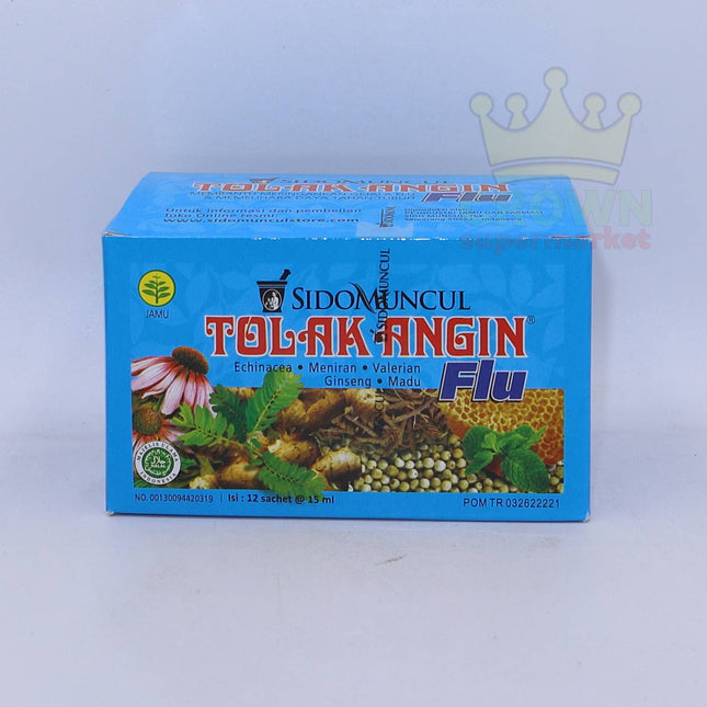 Sidomuncul Tolak Angin Flu 12x15ml - Crown Supermarket