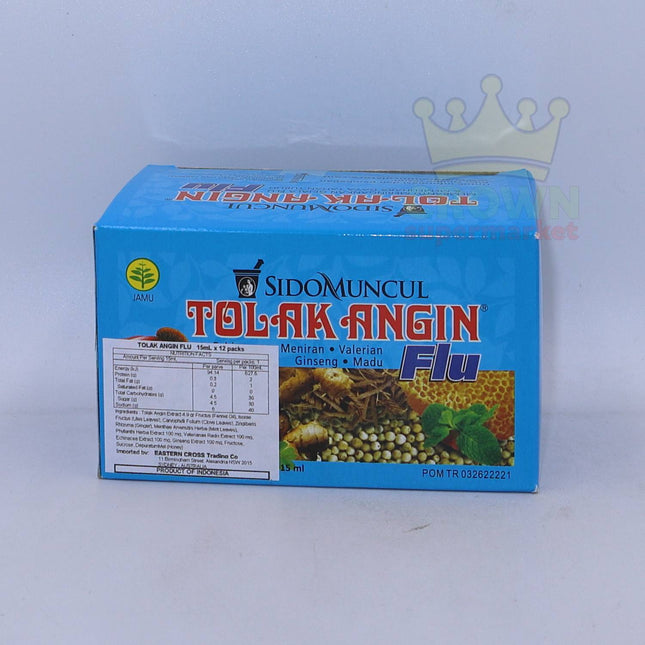 Sidomuncul Tolak Angin Flu 12x15ml - Crown Supermarket