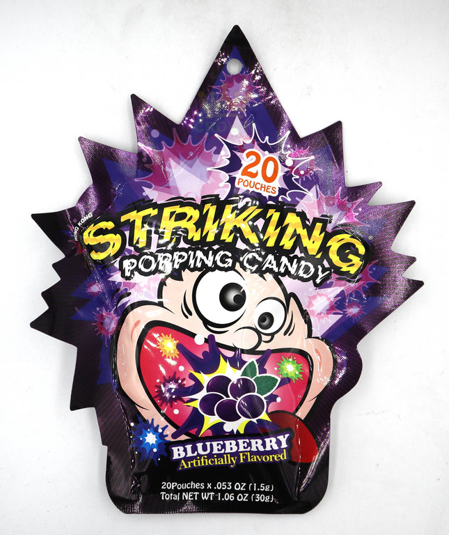 Striking Popping Candy Blueberry 20x1.5g