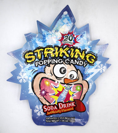 Striking Popping Candy Soda Drink 20x1.5g