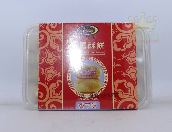 Sugar Honey Puff Pastries (Taro Flavour) 250g