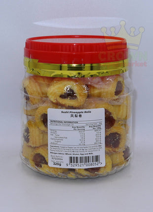 Sugar Honey Sushi Pineapple Rolls 320g - Crown Supermarket