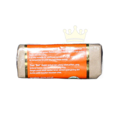 Super Terasi Udang Bali'' (Bleached Dried Shrimp Paste) 100g - Crown Supermarket