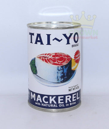 Tai-Yo Mackerel with Natural Oil 425g