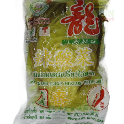 Twin Tusk Leng Heng Sour Pickled Green Mustard with Chili 350g