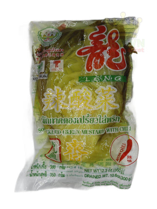 Twin Tusk Leng Heng Sour Pickled Green Mustard with Chili 350g