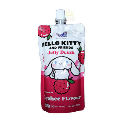 Twinkle Glory Hello Kitty Jelly Drink Lychee Flavour 120ml - Crown Supermarket
