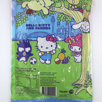 Twinkle Glory Hello Kitty and Friends Jelly Strip 300g - Crown Supermarket