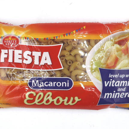 White King Fiesta Elbow Macaroni 400g - Crown Supermarket