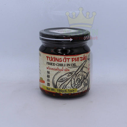 Wok Fried Chili in Oil 190g - Crown Supermarket