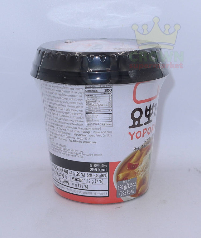 Young Poong Yopokki Rose Topokki 120g - Crown Supermarket