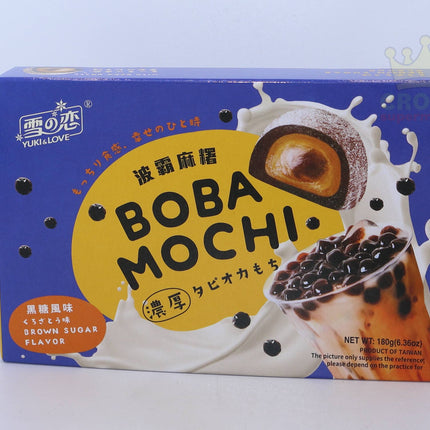 Yuki & Love Boba Mochi Brown Sugar Flavor 180g