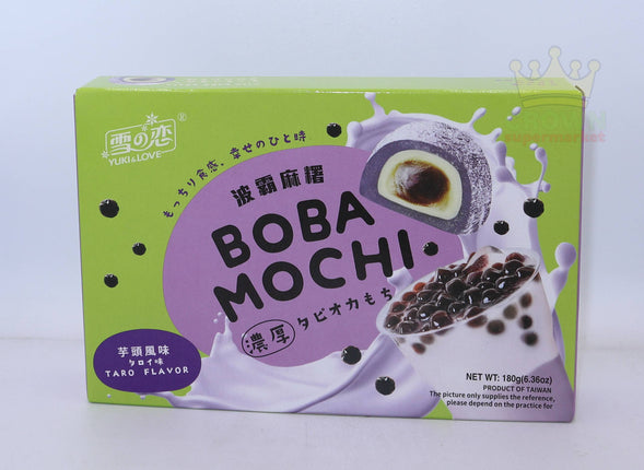 Yuki & Love Boba Mochi Taro Flavor 180g