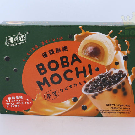 Yuki & Love Boba Mochi Thai Milk Tea Flavor 180g