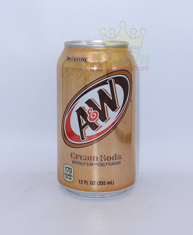 A&W Cream Soda 355ml - Crown Supermarket