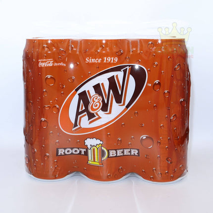 A&W Root Beer 6x325ml - Crown Supermarket