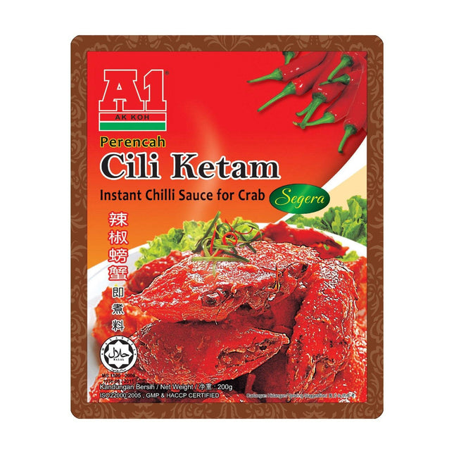 A1 Chilli Sauce For Crab (Cili Ketam) 200g - Crown Supermarket