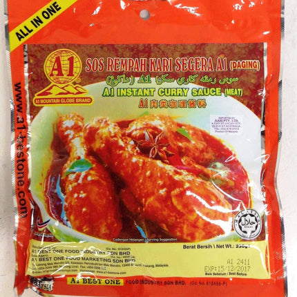 A1 Meat Curry Paste 230g - Crown Supermarket
