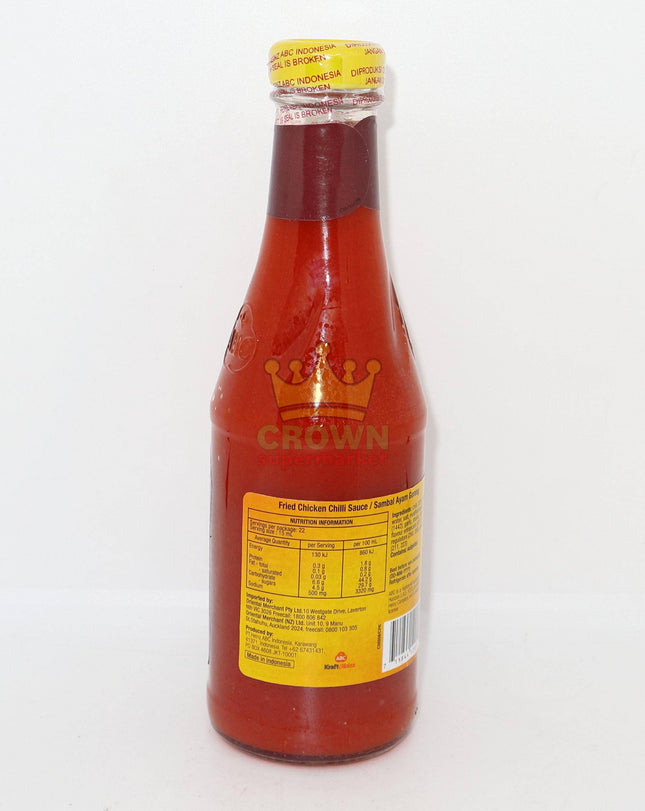 ABC Fried Chicken Chilli Sauce (Sambal Ayam Goreng) 335ml - Crown Supermarket