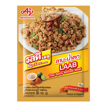 Ajinomoto Ros Dee Laab Thai Spicy Powder 30g - Crown Supermarket