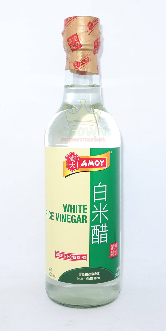 Amoy White Rice Vinegar 500ml - Crown Supermarket