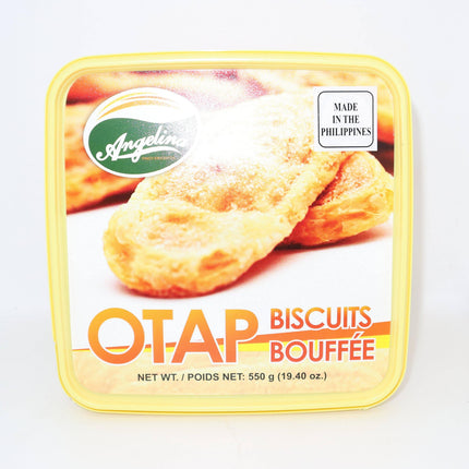 Angelina Otap Biscuits Plain 550g - Crown Supermarket