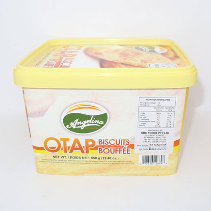 Angelina Otap Biscuits Plain 550g - Crown Supermarket