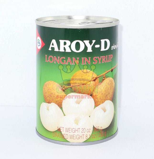 Aroy-D Longan in Syrup 565g - Crown Supermarket