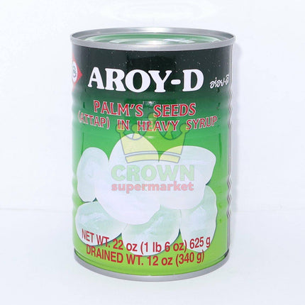 Aroy-D Palm's Seeds (Attap) in Heavy Syrup 625g - Crown Supermarket