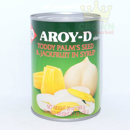 Aroy-D Toddy Palm's Seed & Jackfruit in Syrup 565g - Crown Supermarket