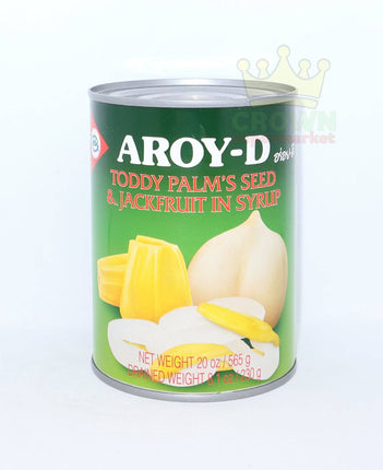 Aroy-D Toddy Palm's Seed & Jackfruit in Syrup 565g - Crown Supermarket