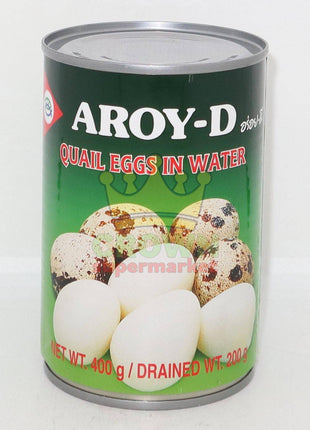 Aroy-D Quail Egg In Water 400g - Crown Supermarket