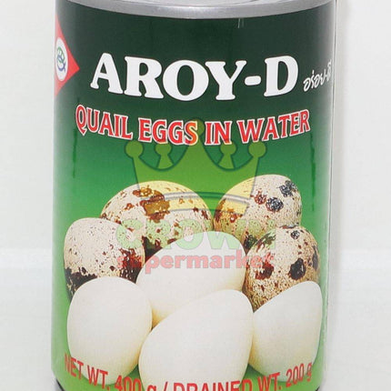 Aroy-D Quail Egg In Water 400g - Crown Supermarket