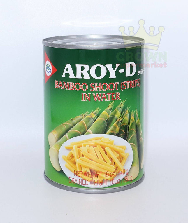 Aroy-D Bamboo Shoot Strips 540g - Crown Supermarket