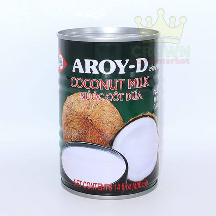 Aroy-D Coconut Milk 400ml - Crown Supermarket