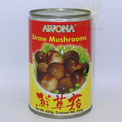 Awona Straw Mushroom (M) 425g - Crown Supermarket