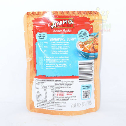 Ayam Singapore Curry Sauce 200g - Crown Supermarket