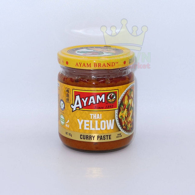 Ayam Thai Yellow Curry Paste 185g - Crown Supermarket