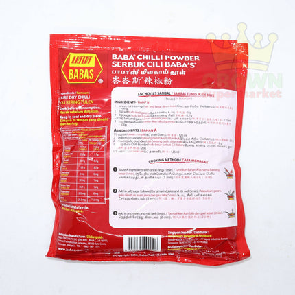 Baba's Chilli Powder 250g - Crown Supermarket