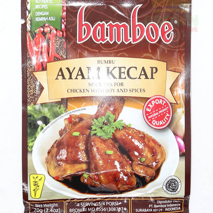 Bamboe Bumbu Ayam Kecap (Chicken with Soy and Spices) 70g - Crown Supermarket